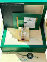 Rolex Cosmograph Daytona 40mm Blue Racing Dial Gold Steel Men's Watch 116503