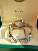 Rolex Cosmograph Daytona 40mm Blue Racing Dial Gold Steel Men's Watch 116503