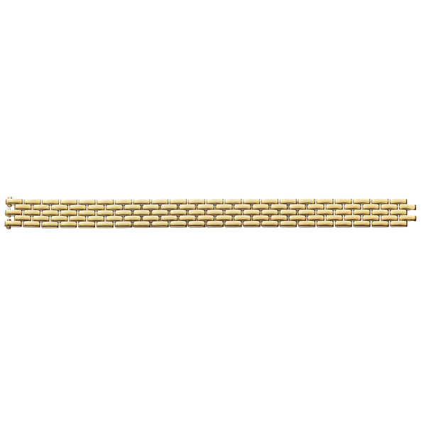 Cartier Maillon Panthere Five Rows Yellow Gold Bracelet In Size 16
