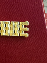 Cartier Maillon Panthere Five Rows Yellow Gold Bracelet In Size 16