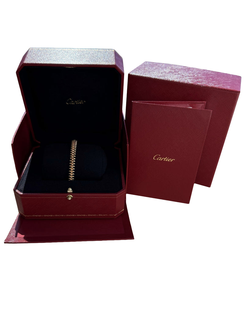 Cartier Clash De Cartier Bracelet Small Model 18K Yellow Gold Size 16