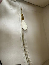 Hermes Birkin 25 Craie Togo Leather Gold Hardware Handbag