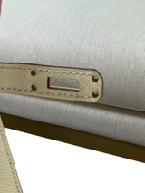 Hermes Birkin 25 Craie Togo Leather Gold Hardware Handbag