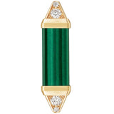Cartier Les Berlingots De Cartier Malachite 0.33ct Semi-Paved Ring Yellow Gold