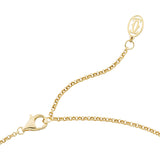 Cartier Les Berlingots De Cartier Malachite Diamond Necklace Medium Model Gold