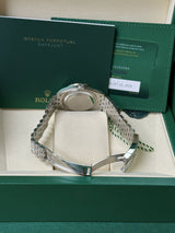 Rolex Datejust 36mm Silver Diamond Dial Bezel Steel Gold Jubilee Watch 126284RBR