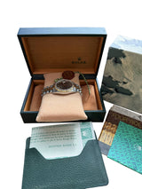 Rolex Datejust 36mm Jubilee Black Arabic Dial 18K Yellow Gold Steel Watch 16013