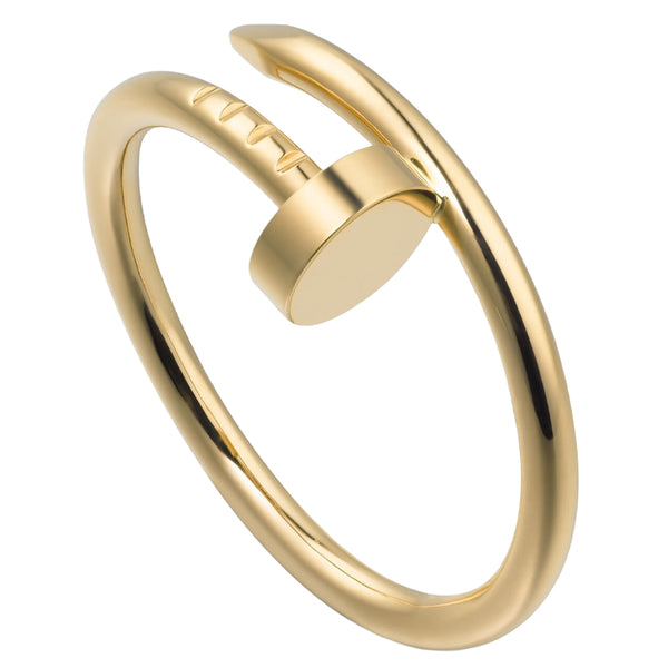 Cartier Juste Un Clou Nail Ring Small Model Size 50 Yellow Gold