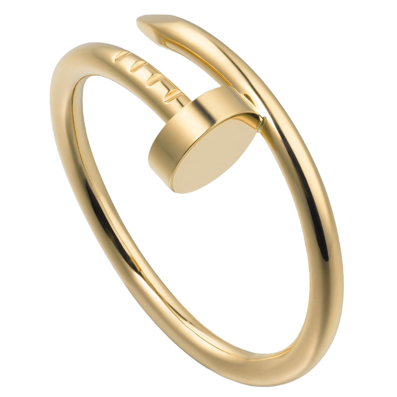 Cartier Juste Un Clou Nail Ring Small Model Size 50 Yellow Gold
