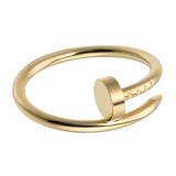 Cartier Juste Un Clou Nail Ring Small Model Size 50 Yellow Gold