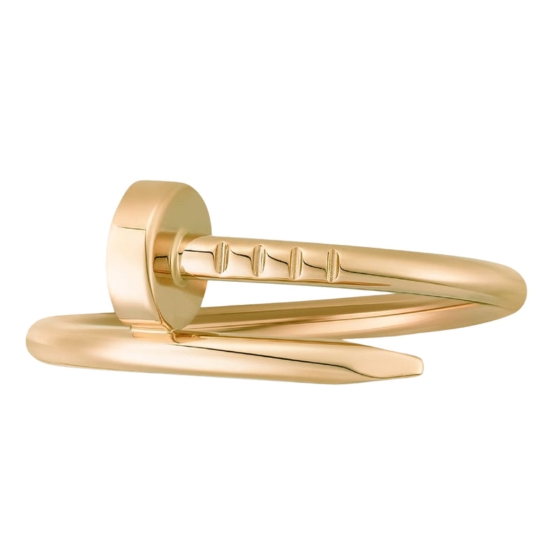 Cartier Juste Un Clou Nail Ring Small Model Size 50 Yellow Gold