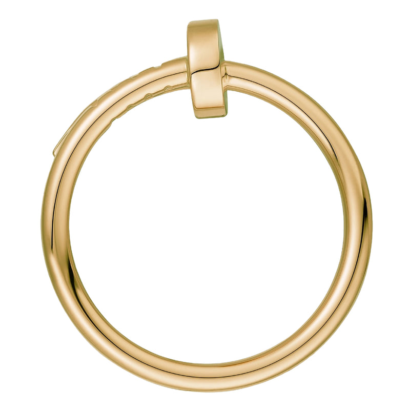 Cartier Juste Un Clou Nail Ring Small Model Size 50 Yellow Gold