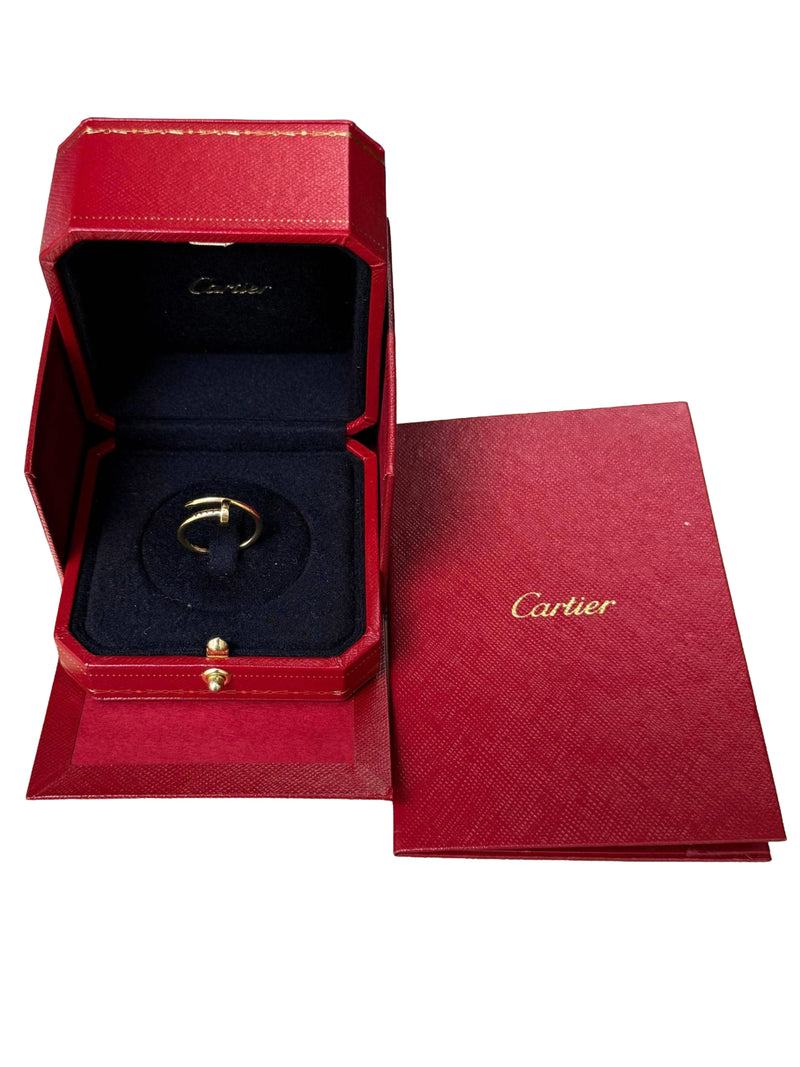 Cartier Juste Un Clou Nail Ring Small Model Size 50 Yellow Gold