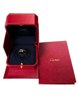 Cartier Juste Un Clou Nail Ring Small Model Size 50 Yellow Gold
