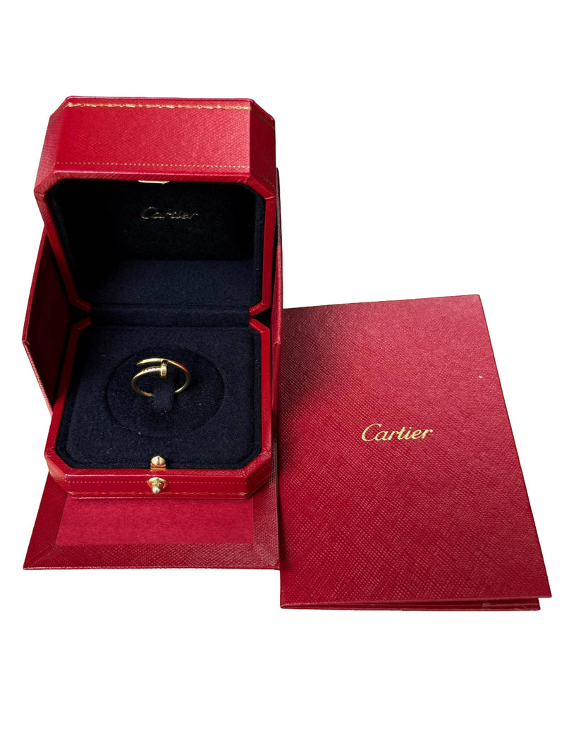 Cartier Juste Un Clou Nail Ring Small Model Size 50 Yellow Gold