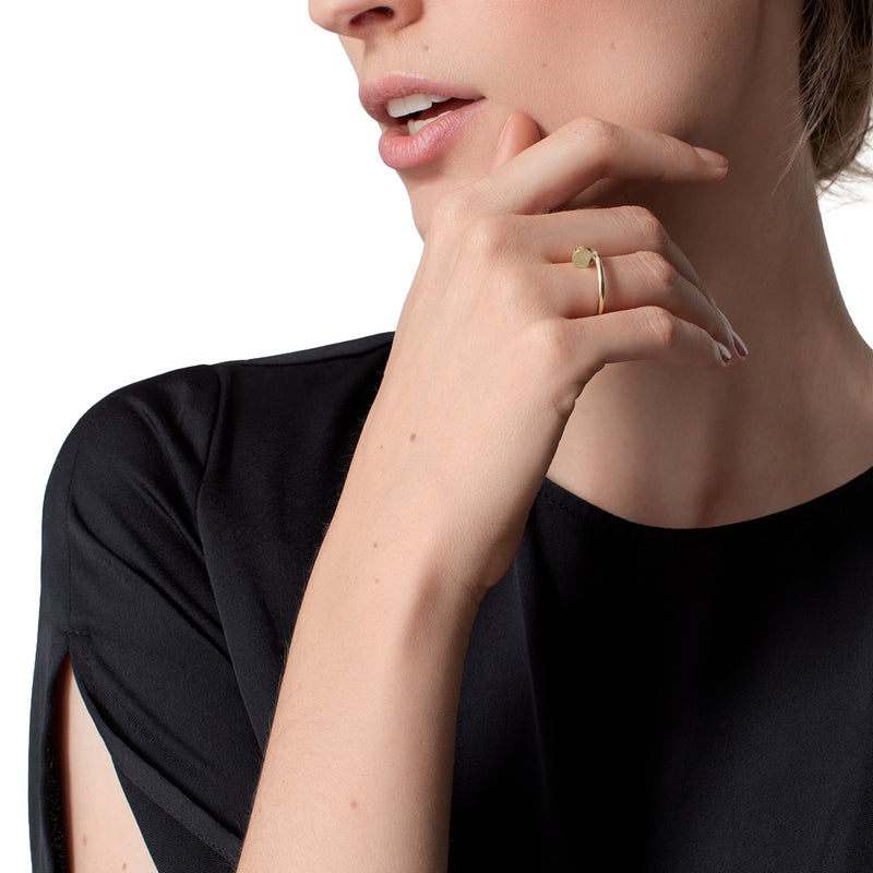 Cartier Juste Un Clou Nail Ring Small Model Size 50 Yellow Gold