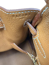 Hermes Birkin 25 Gold Togo Leather With Gold Hardware Handbag