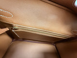 Hermes Birkin 25 Gold Togo Leather With Gold Hardware Handbag