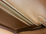 Hermes Birkin 25 Gold Togo Leather With Gold Hardware Handbag