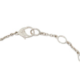 Mikimoto Baroque Chain Pearl Bracelet 7 Black South Sea Pearls 18K White Gold