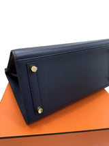 Hermes Birkin Sellier 30 Noir Epsom Leather with Gold Hardware Handbag