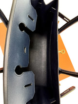 Hermes Birkin Sellier 30 Noir Epsom Leather with Gold Hardware Handbag