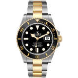 Rolex Submariner Date 41mm Two-Tone 18K Gold Steel Ceramic Bezel Watch 126613LN