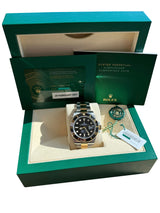 Rolex Submariner Date 41mm Two-Tone 18K Gold Steel Ceramic Bezel Watch 126613LN
