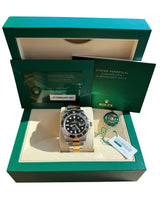 Rolex Submariner Date 41mm Two-Tone 18K Gold Steel Ceramic Bezel Watch 126613LN