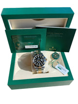 Rolex Submariner Date 41mm Two-Tone 18K Gold Steel Ceramic Bezel Watch 126613LN