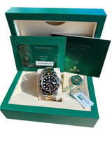 Rolex Submariner Date 41mm Two-Tone 18K Gold Steel Ceramic Bezel Watch 126613LN