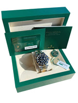 Rolex Submariner Date 41mm Two-Tone 18K Gold Steel Ceramic Bezel Watch 126613LN
