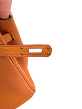 Hermes Birkin 25 Orange Togo Leather with Gold Hardware Handbag