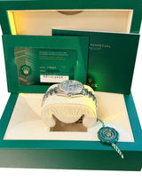 Rolex Datejust 31 Gold Steel Mother of Pearl VI Diamond Dial Bezel Watch 178384