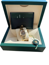 Rolex Pearlmaster 29mm MOP Diamond Dial 18K Yellow Gold Ladies Watch 80318