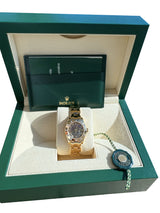 Rolex Pearlmaster 29mm MOP Diamond Dial 18K Yellow Gold Ladies Watch 80318