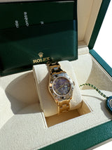 Rolex Pearlmaster 29mm MOP Diamond Dial 18K Yellow Gold Ladies Watch 80318