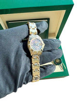 Rolex Pearlmaster 29mm MOP Diamond Dial 18K Yellow Gold Ladies Watch 80318
