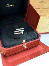 Cartier Juste un Clou Double Half-Paved 0.59ct Brilliant-Cut Diamond Ring