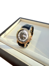 Breguet Marine Big Date 39mm Rose Gold Rubber Strap Mens Watch 5817BR/Z2/5V8