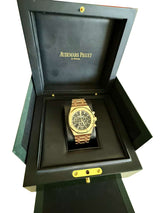 Audemars Piguet Royal Oak Chronograph Rose Gold Black Dial 26320OR.OO.1220OR.01