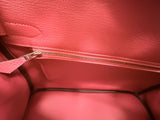 Hermes Birkin 30 Rose Extreme Togo Leather With Palladium Hardware Handbag