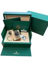 Rolex Datejust 41mm Steel 18K Yellow Gold Black Dial Men's Oyster Watch 126303
