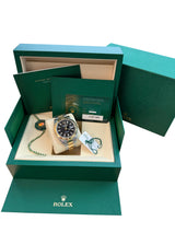 Rolex Datejust 41mm Steel 18K Yellow Gold Black Dial Men's Oyster Watch 126303