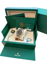 Rolex Datejust 41mm Steel 18K Yellow Gold Black Dial Men's Oyster Watch 126303