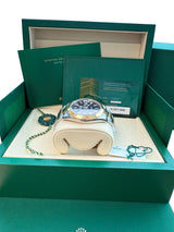 Rolex Datejust 41mm Steel 18K Yellow Gold Black Dial Men's Oyster Watch 126303