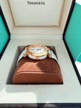 Tiffany & Co. Atlas Lady 36mm 18K Rose Gold Diamond Watch Z1301.11.31E20C71E