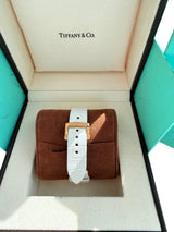 Tiffany & Co. Atlas Lady 36mm 18K Rose Gold Diamond Watch Z1301.11.31E20C71E