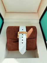 Tiffany & Co. Atlas Lady 36mm 18K Rose Gold Diamond Watch Z1301.11.31E20C71E