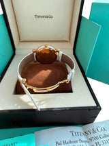Tiffany & Co. Atlas Lady 36mm 18K Rose Gold Diamond Watch Z1301.11.31E20C71E